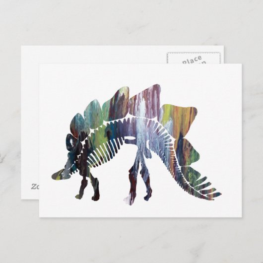 Stegosaurus ポストカード (正面/裏面)