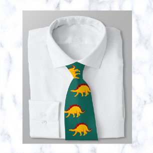 Stegosaurus Dinosaur ネクタイ