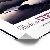 Steiermark Alpine Mountain Vintage Travelポスター ポスター (角)