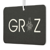 Steiermark Österreich Uhrturm Graz カーエアーフレッシュナー (左)