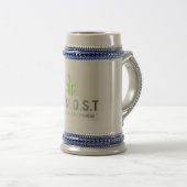 Stein Mug(Gray/Blue) ビールジョッキ (正面右)