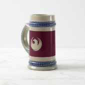 Stein Mug with Flag of Phoenix City, Arizona ビールジョッキ (正面左)