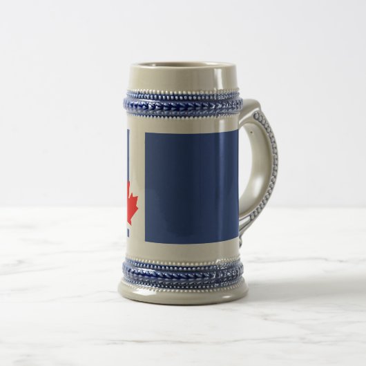 Stein Mug with Flag of Toronto, Canada ビールジョッキ (正面右)