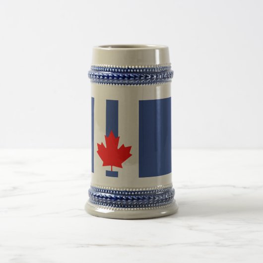 Stein Mug with Flag of Toronto, Canada ビールジョッキ (中央)