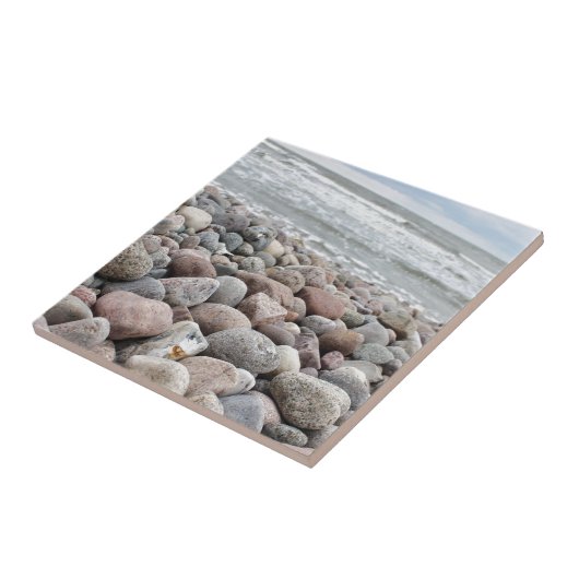 Steine am Strand / Ostsee / Insel Rügen タイル (側面)