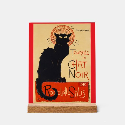 Steinlen アクリルサイン (正面)