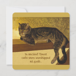 Steinlen Balustrade Grumpy Cat引用文CC0976カード