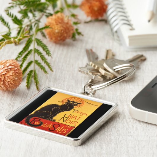 Steinlen: Noir雑談 キーホルダー (側面)