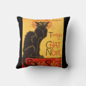 Steinlen: Noir雑談 クッション (裏面)