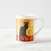 Steinlen: Noir雑談 ボーンチャイナマグカップ (右)