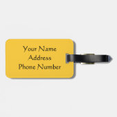 Steinlen: Noir雑談 ラゲッジタグ (裏面横)