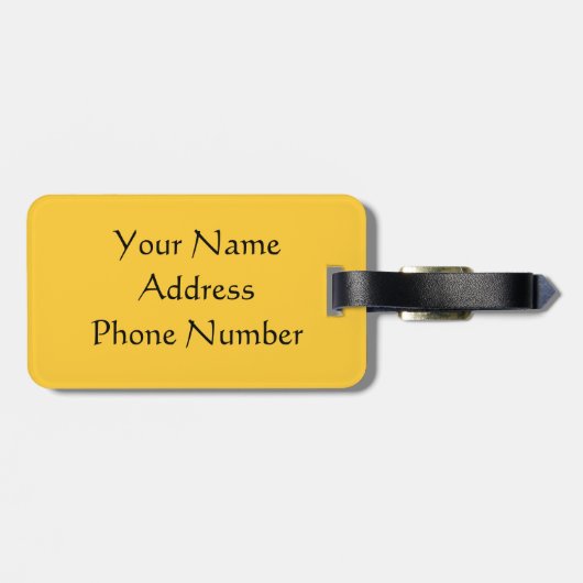 Steinlen: Noir雑談 ラゲッジタグ (裏面横)