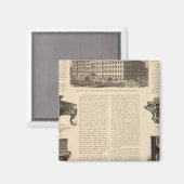 Steinway and Sons、ピアノ・メーカー マグネット (正面/裏面)