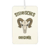 Steirisches Original Widder Steiermark Österreich カーエアーフレッシュナー (正面)