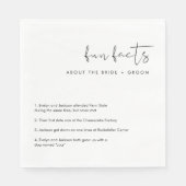 STELAおもしろい新郎新婦の現状 スタンダードランチョンナプキン (正面)