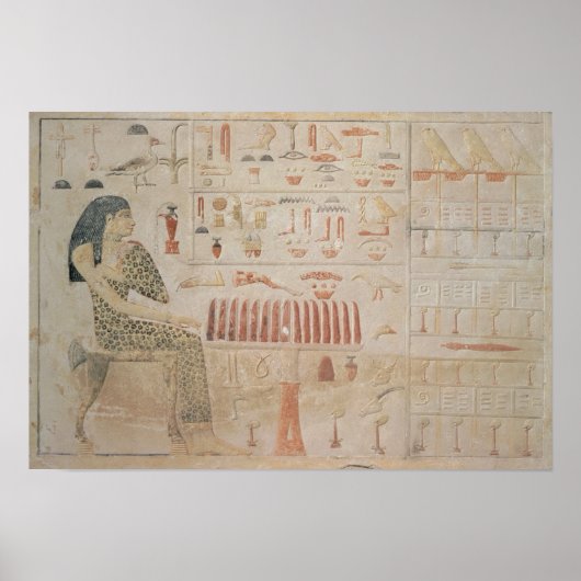 Stela of Princess Nefertiabet ポスター (正面)