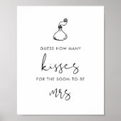 STELLAいくつのキスブライダルシャワーゲーム ポスター (正面)