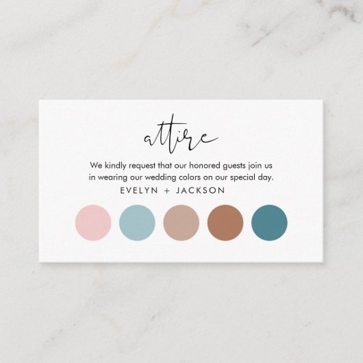 STELLAの結婚ゲスト衣装エンクロージャカード エンクロージャーカード (正面)