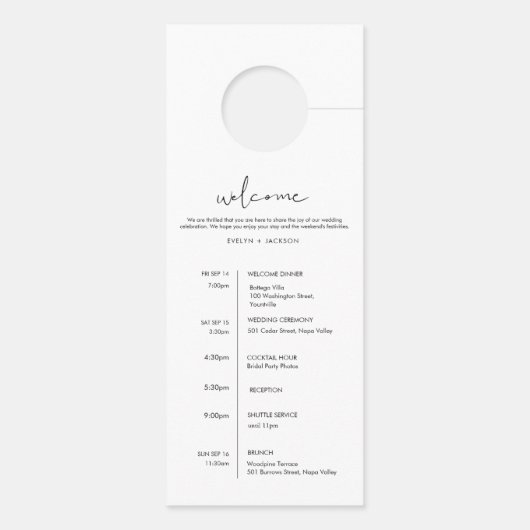 STELLAの結婚歓迎レターを邪魔しない ドアノブサイン (裏面)