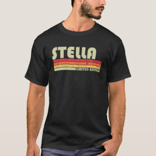 STELLAギフト名パーソナライズされたレトロヴィンテージ80s 90 Tシャツ