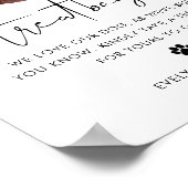 STELLAドッグトリートバッグビスケットバーペット結婚ズサイン ポスター (角)