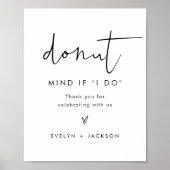 STELLAドナ結婚ウトのサインもしドナットマインド ポスター (正面)