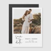 STELLAフォトマグネットウェディング日付を保存 (正面/裏面)