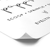 STELLAポップコーン結婚バーのサイン、パーティーポップピン ポスター (角)