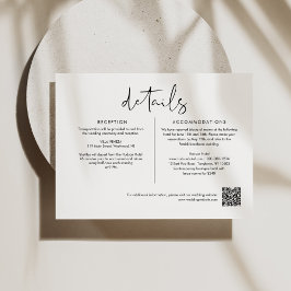 STELLAミニマ結婚リストの詳細6.5x4.25 エンクロージャーカード