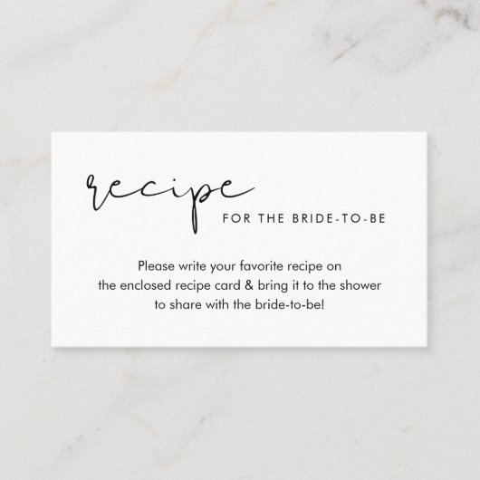 STELLAレシピ挿入カード 名刺 (正面)