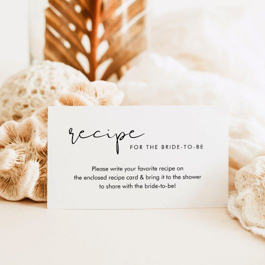 STELLAレシピ挿入カード 名刺