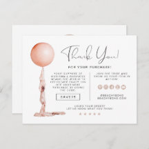 STELLA赤面ピンクパーティーバルーンビジネスサンキュー