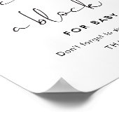 STELLA飾 aベビーブロック標識 ポスター (角)