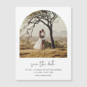 STELLA モダン Edgy Arch Photo Save The Date (正面)