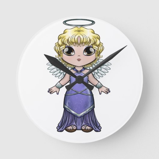 Stella ラウンド壁時計 (正面)