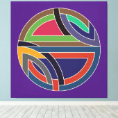 Stella-5ストレッチキャンバス印刷の後 キャンバスプリント (インサイチュ (ウッドフロア))