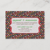 Stella Chubby名刺 名刺 (裏面)