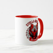 Stella Rossa Belgrado ULTRAS  マグカップ (正面右)