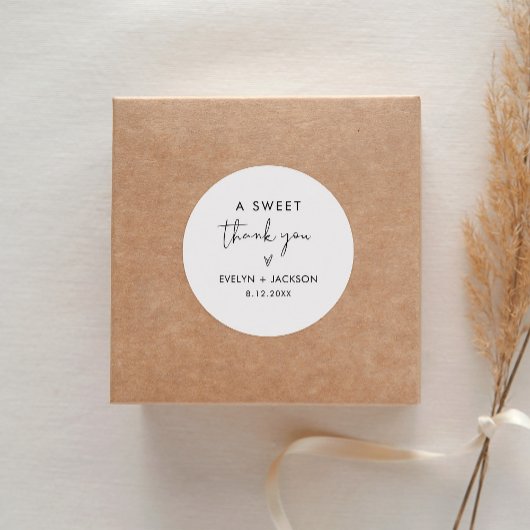 STELLA Sweet Thank You Favy 1.5インチ（20枚） ラウンドシール