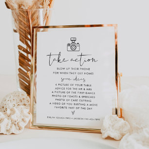 STELLA Take Action, 結婚's I Spy Game Sign ポスター