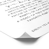 STELLA Take Action, 結婚's I Spy Game Sign ポスター (角)