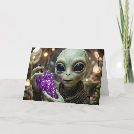 Stellar Alien | Missing You Bunches カード (正面)