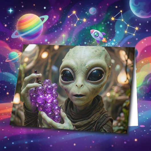 Stellar Alien | Missing You Bunches カード