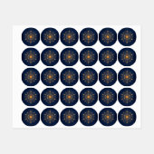 Stellar Alignment: The Geometry of Inner Light ラベル (シート)