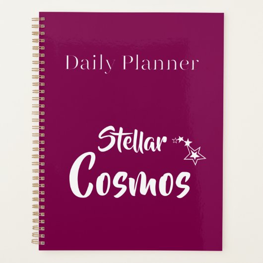 Stellar Cosmos Planner プランナー手帳 (正面)