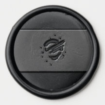 Stellar Metallic Seal Sticker