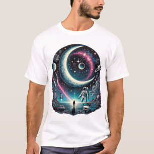 Stellar Odyssey: Gravity's Envehes & Whispers of t Tシャツ
