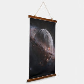 Stellar Path – Journey Through the Universe 吊り下げ型タペストリー (傾斜あり)