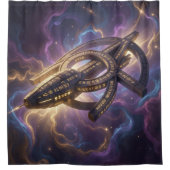 Stellar Path – Journey Through the Universe´14 シャワーカーテン (正面)
