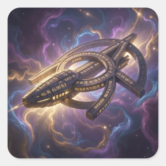 Stellar Path – Journey Through the Universe´14 スクエアシール (正面)
